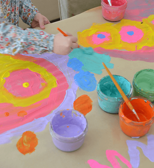 Collaborative mural art project