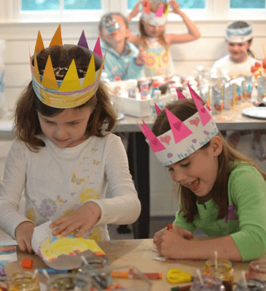 Birthday party setup